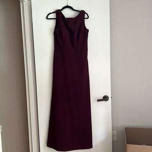 Bridesmaid Dress - Fit & flare, high neck, scoop back